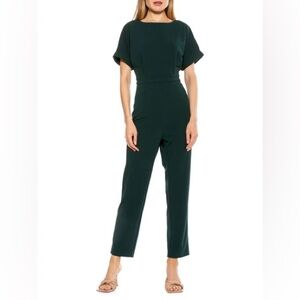 Alexia Admor Dark Green Jumpsuit